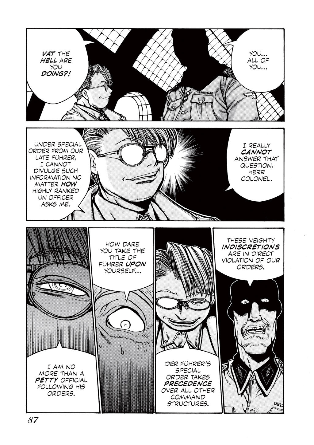 Read HELLSING chapter 22 image 8 on Lezhin