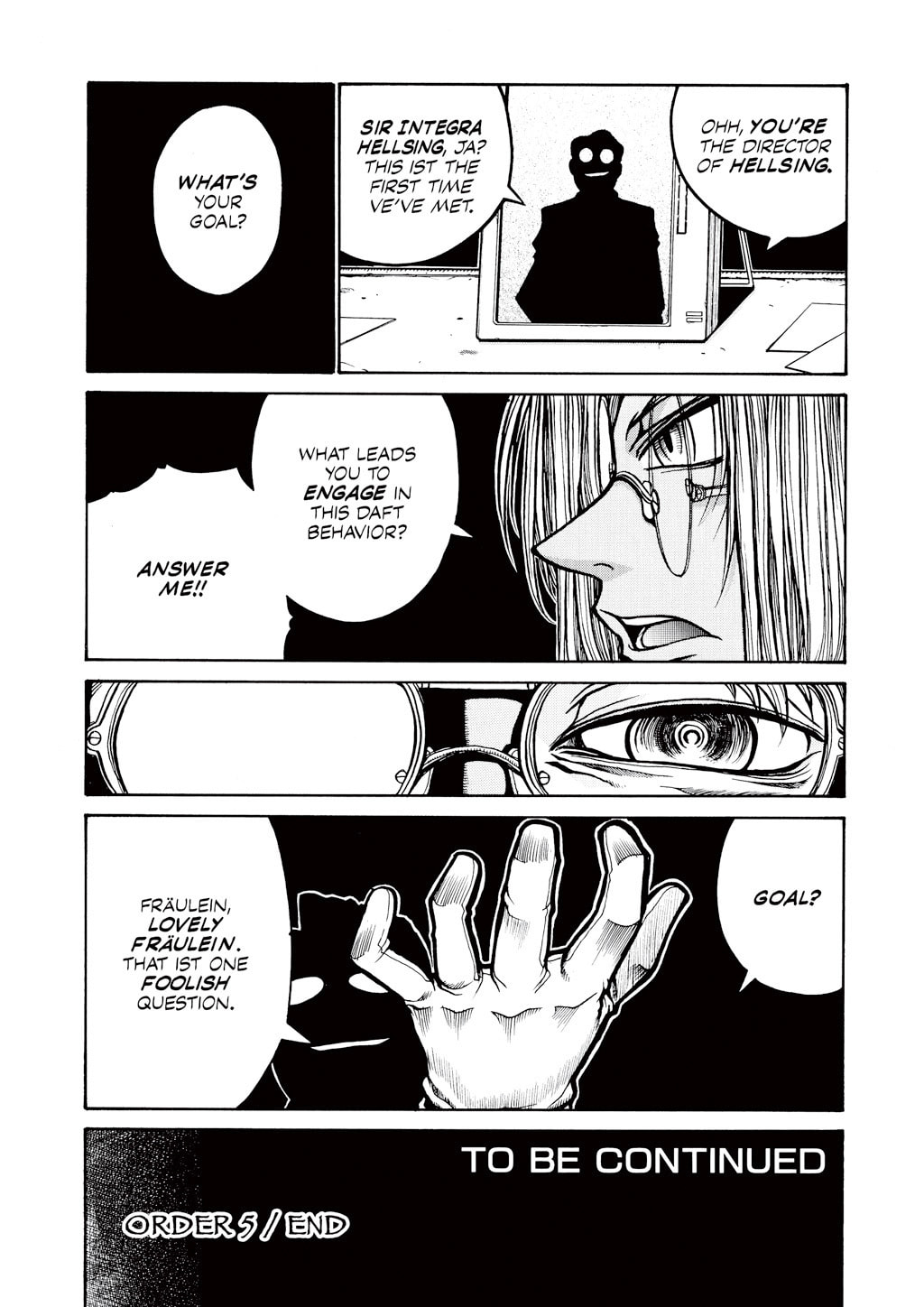 Read HELLSING chapter 23 image 19 on Lezhin