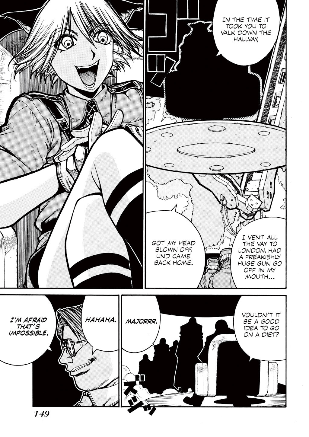 Read HELLSING chapter 25 image 8 on Lezhin