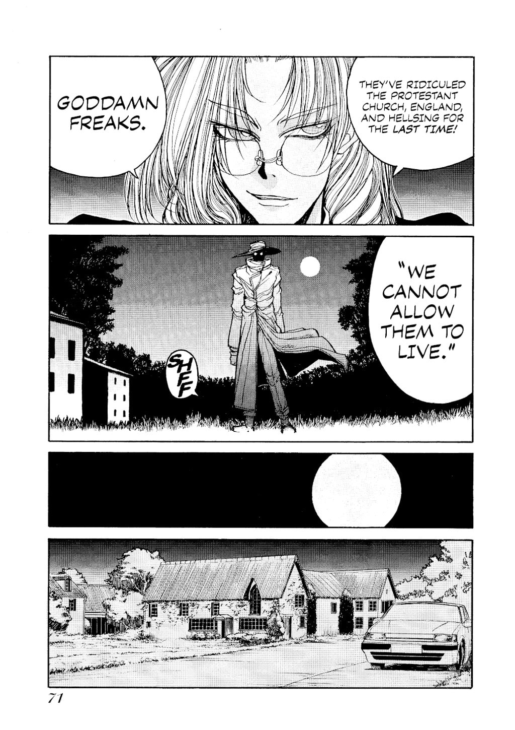 Read HELLSING chapter 3 image 6 on Lezhin