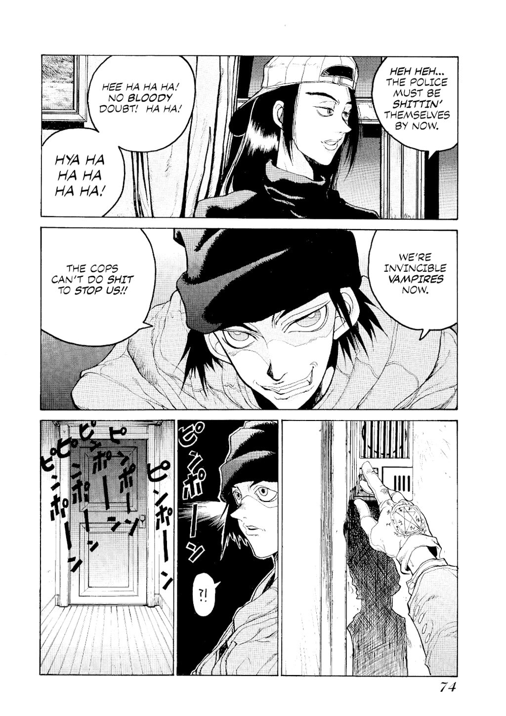 Read HELLSING chapter 3 image 9 on Lezhin