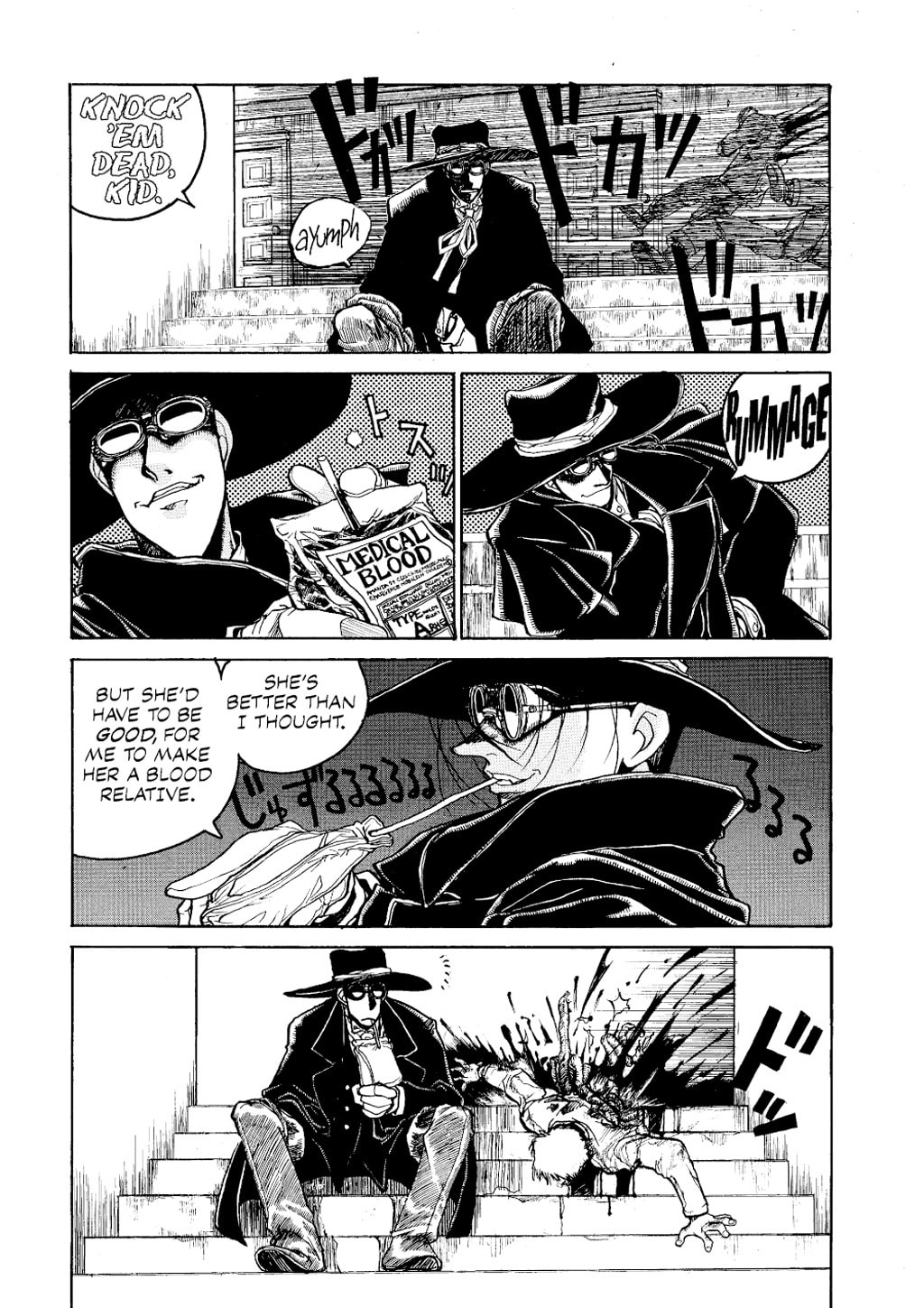 Read HELLSING chapter 4 image 13 on Lezhin