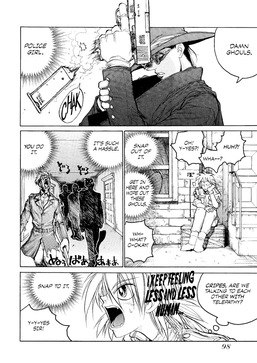Read HELLSING chapter 4 image 9 on Lezhin
