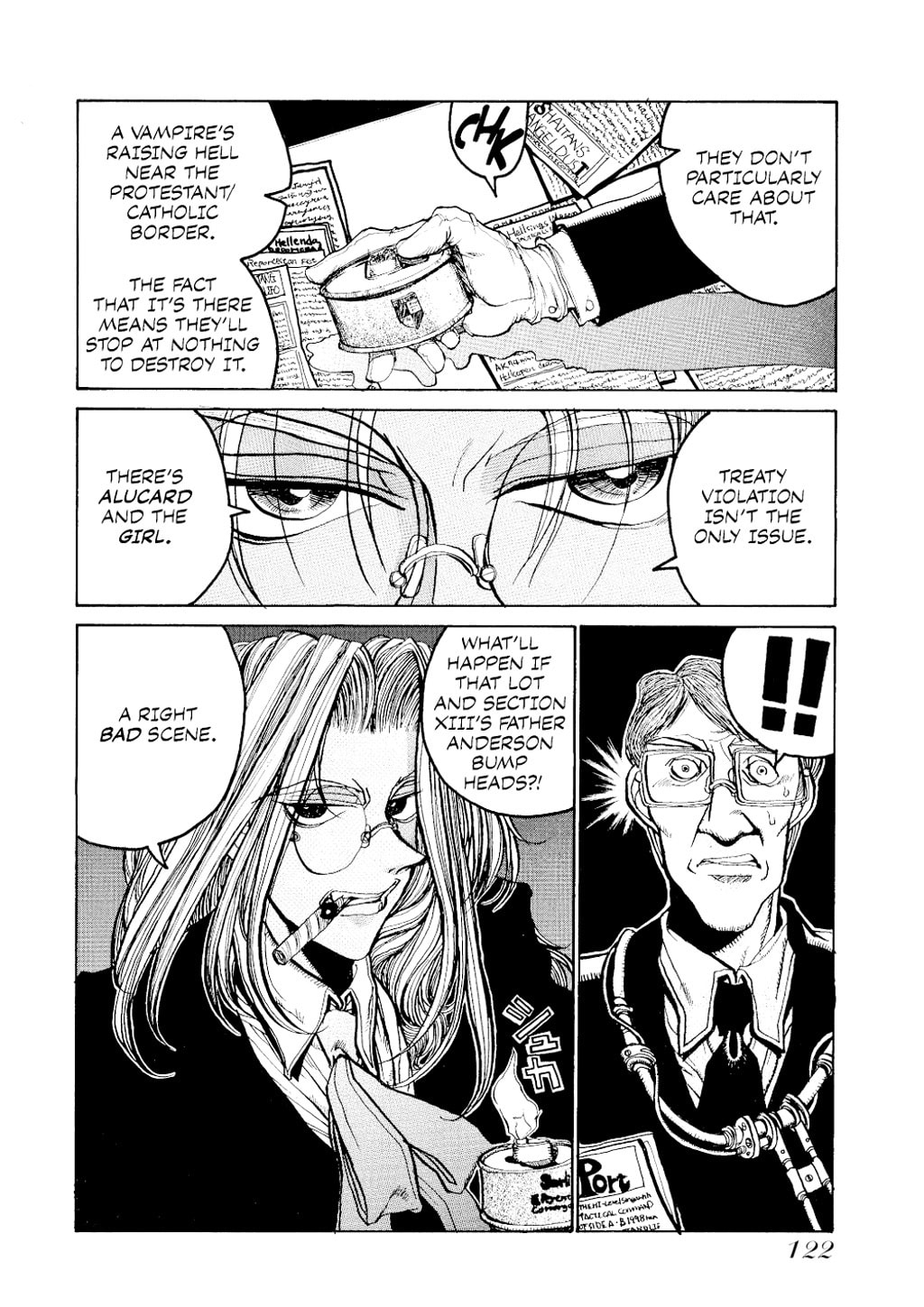 Read HELLSING chapter 5 image 3 on Lezhin