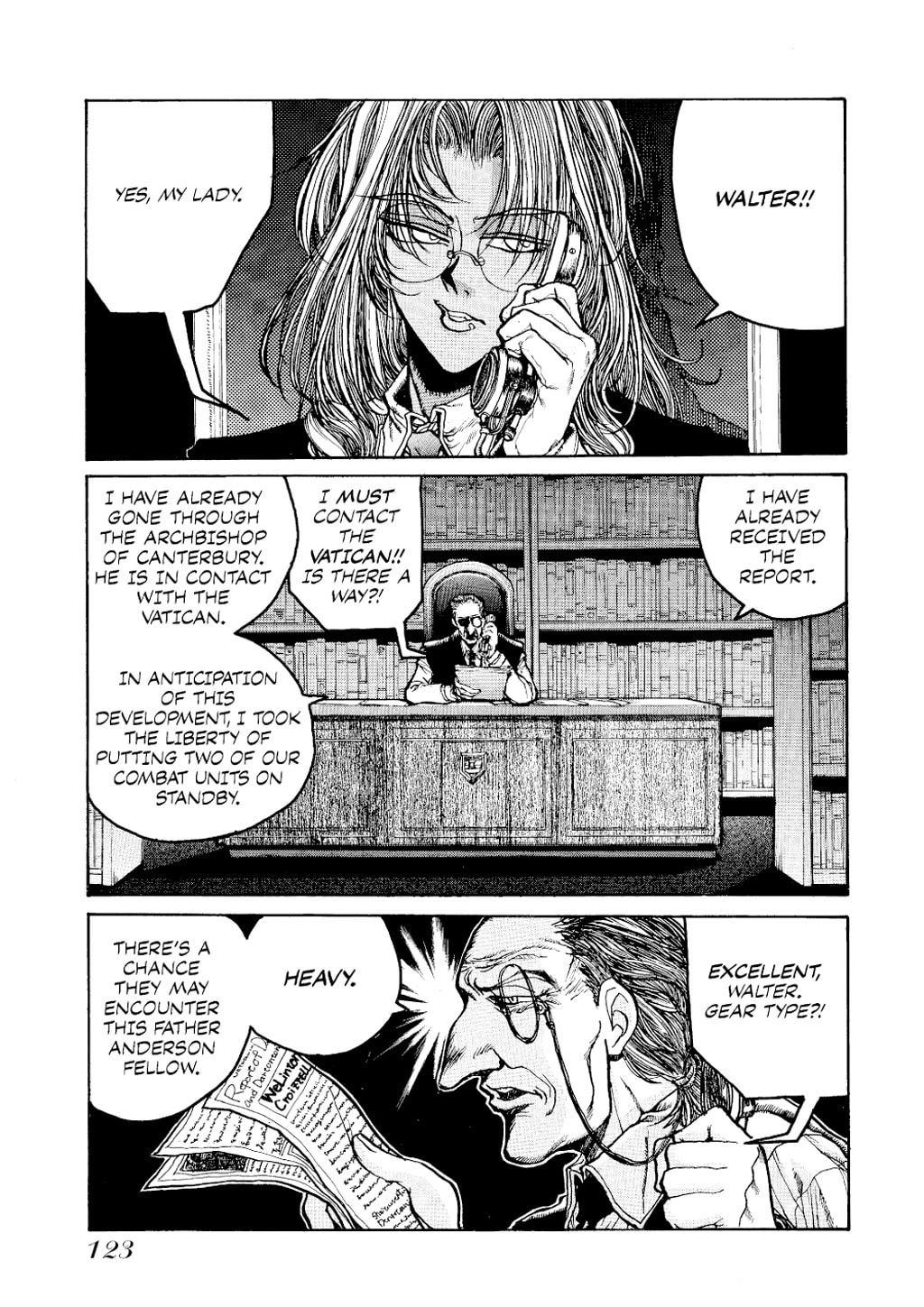 Read HELLSING chapter 5 image 4 on Lezhin