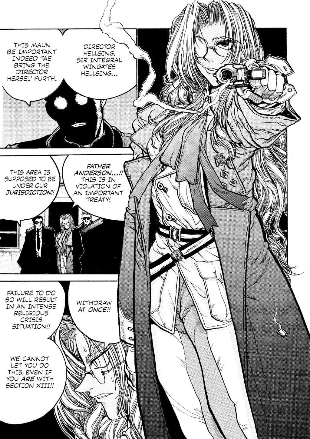 Read HELLSING chapter 6 image 11 on Lezhin