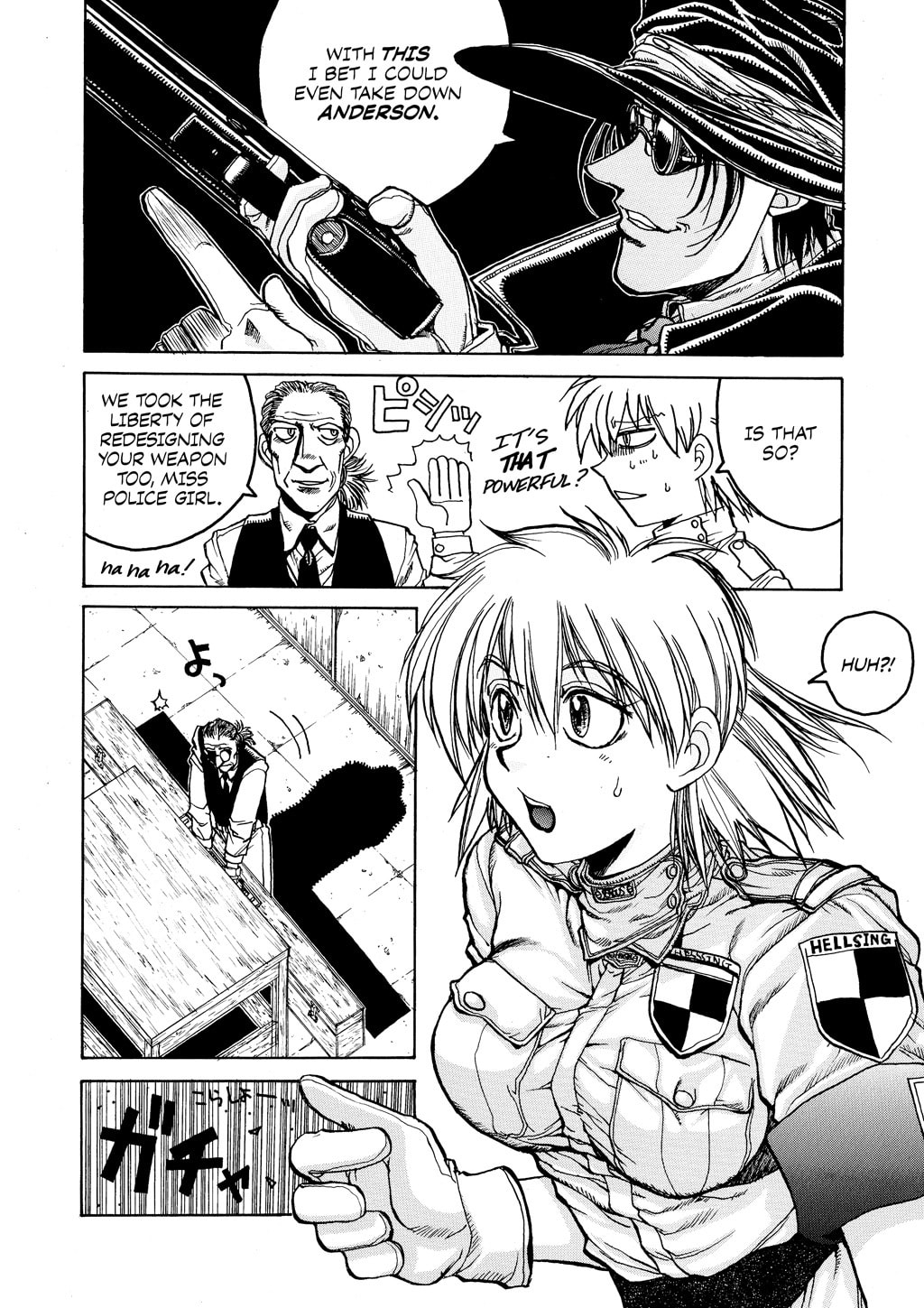Read HELLSING chapter 7 image 11 on Lezhin