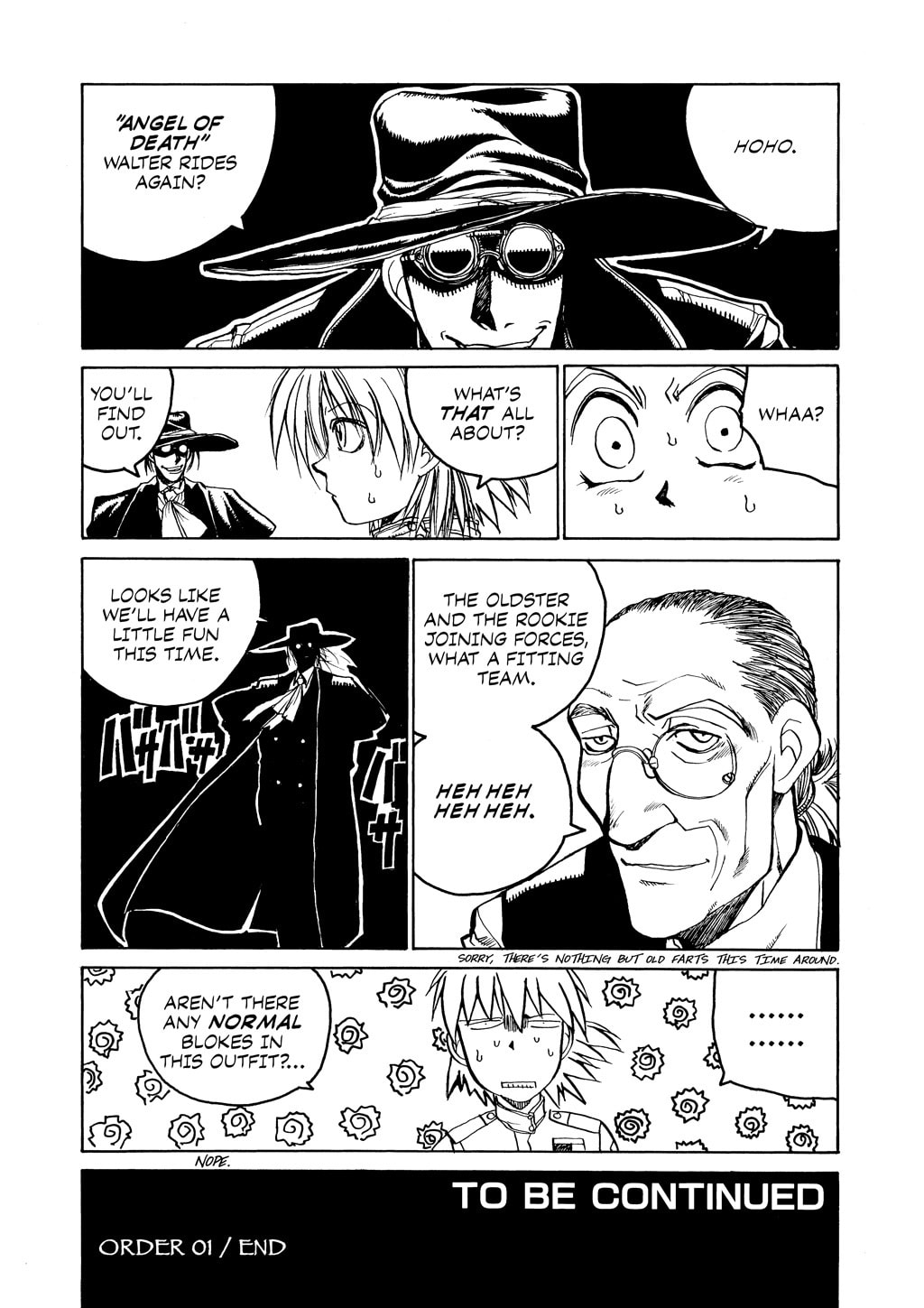 Read HELLSING chapter 7 image 29 on Lezhin