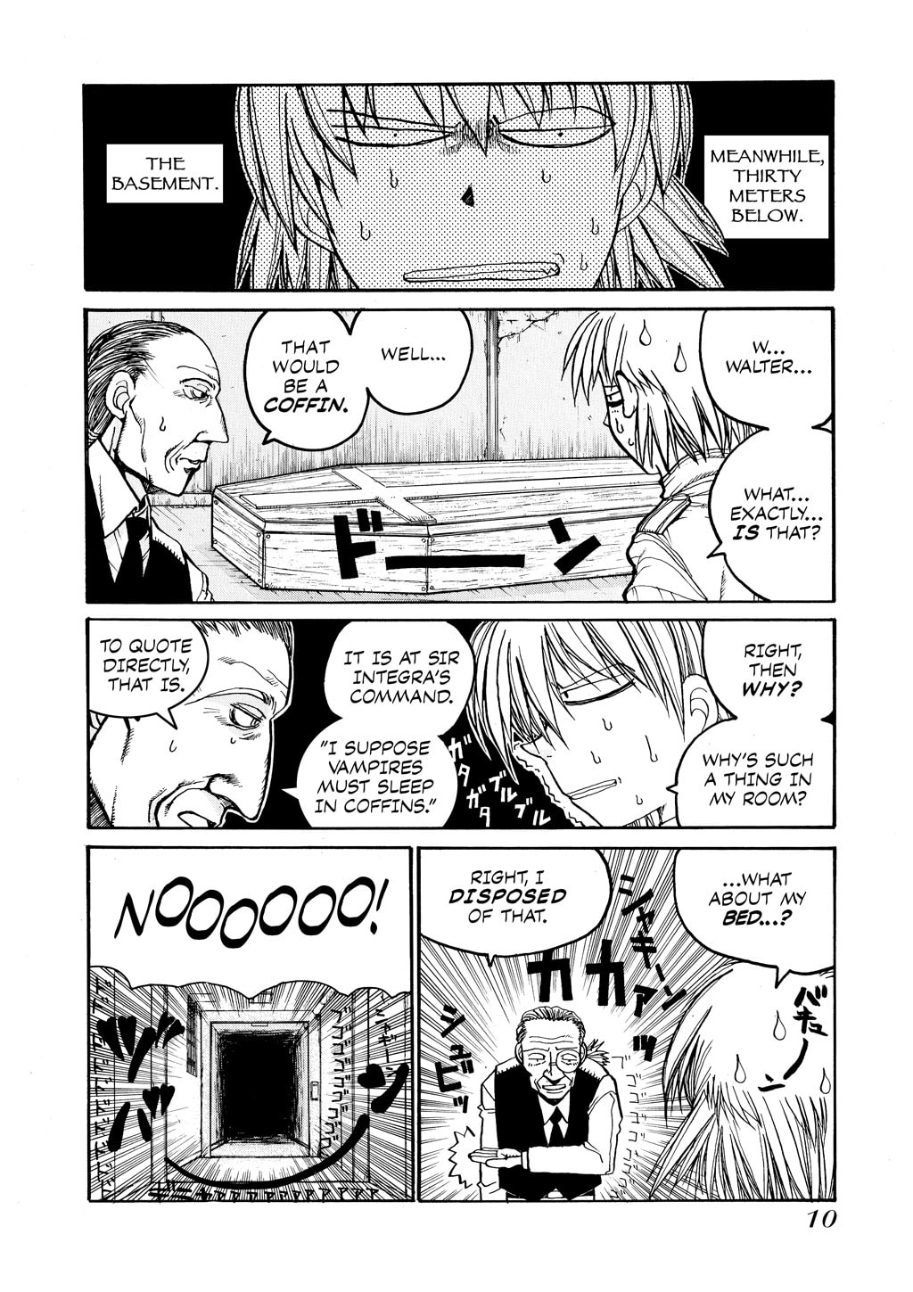 Read HELLSING chapter 7 image 5 on Lezhin