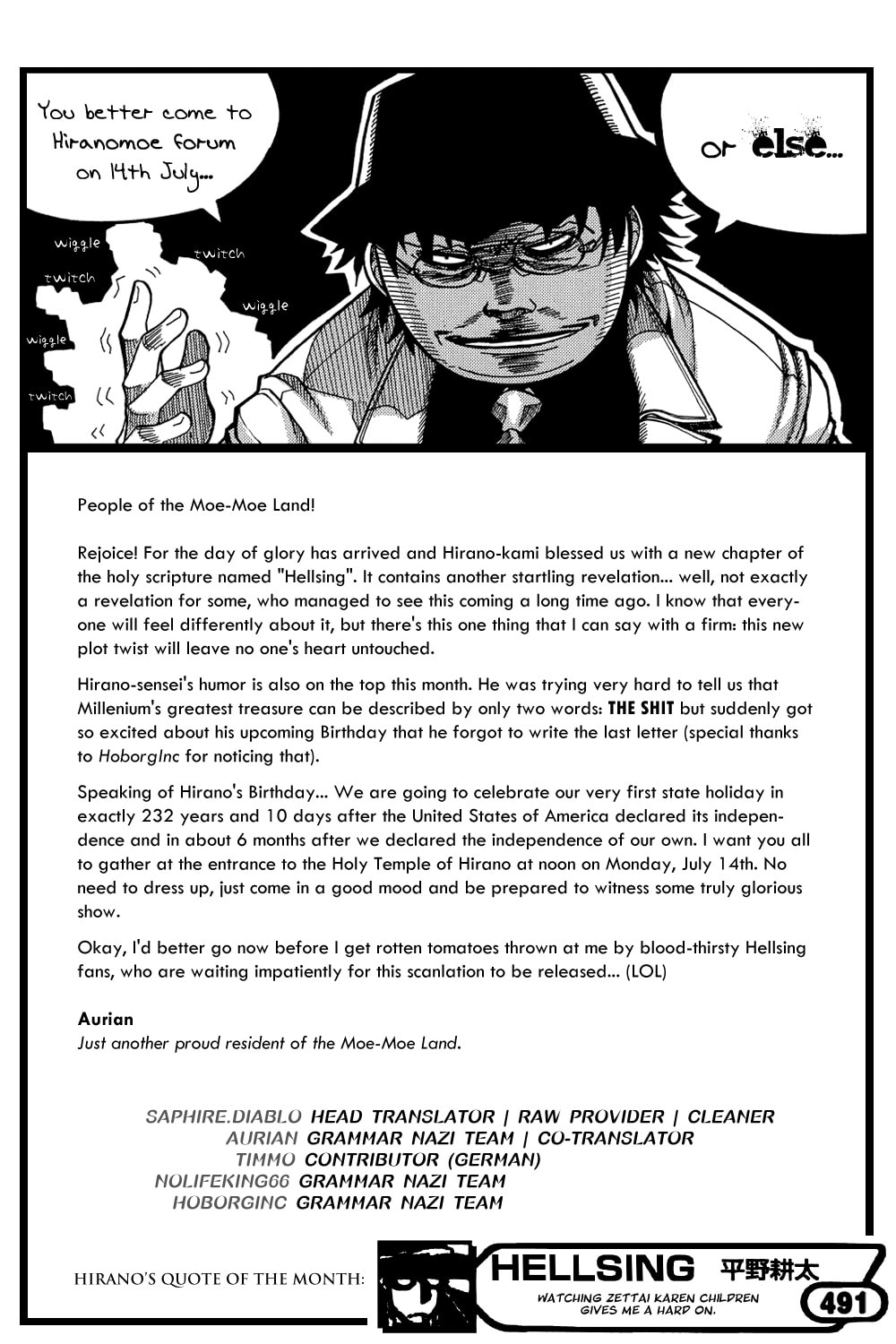 Read HELLSING chapter 93 image 10 on Lezhin