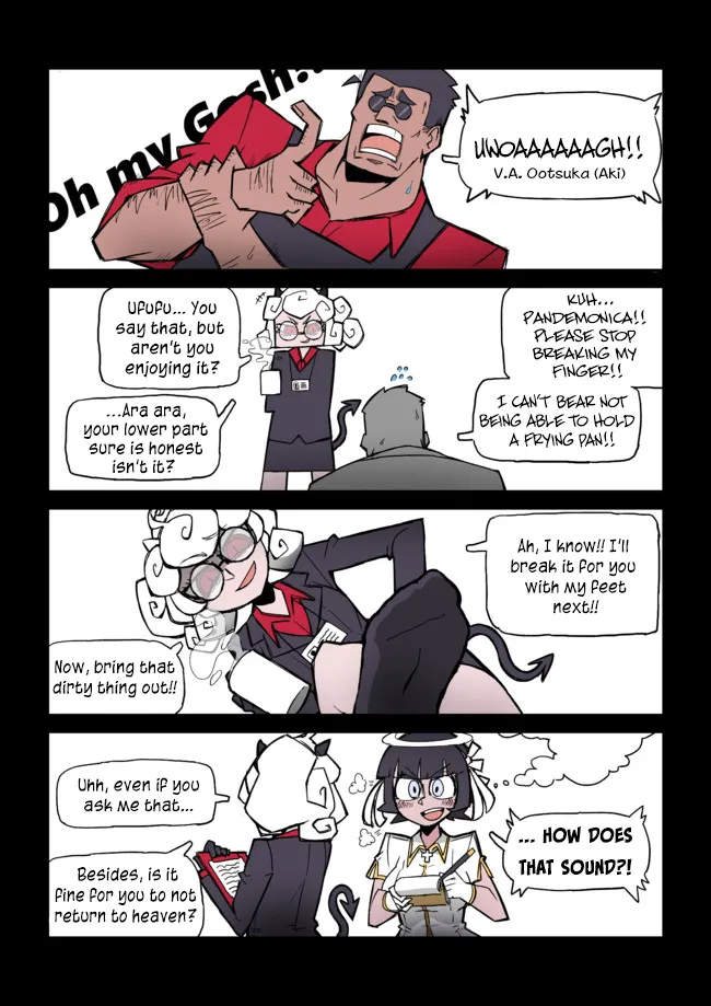 Helltaker 4-koma Chapter 2 page 2 - 