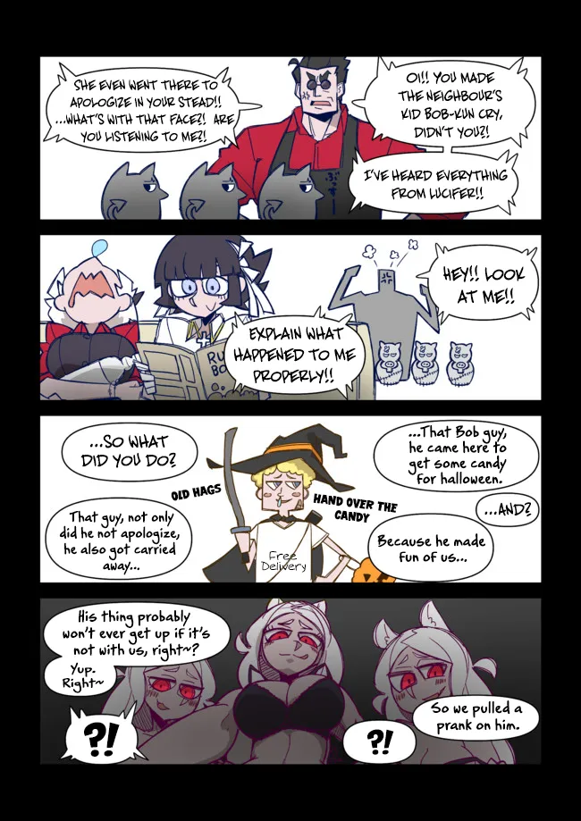 Helltaker 4-koma Chapter 4 page 3 - 