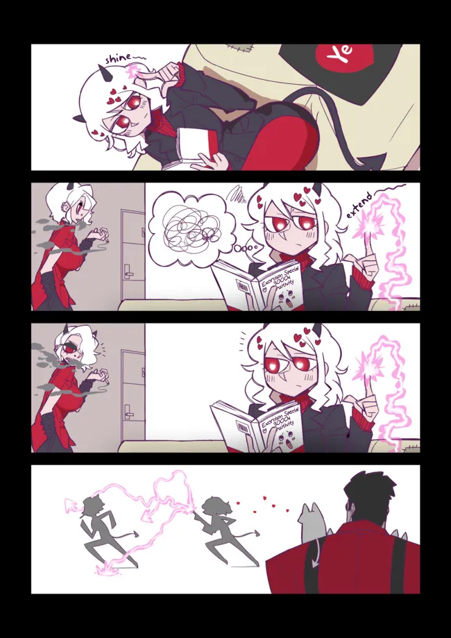 Helltaker 4-koma Chapter 4 page 4 - 