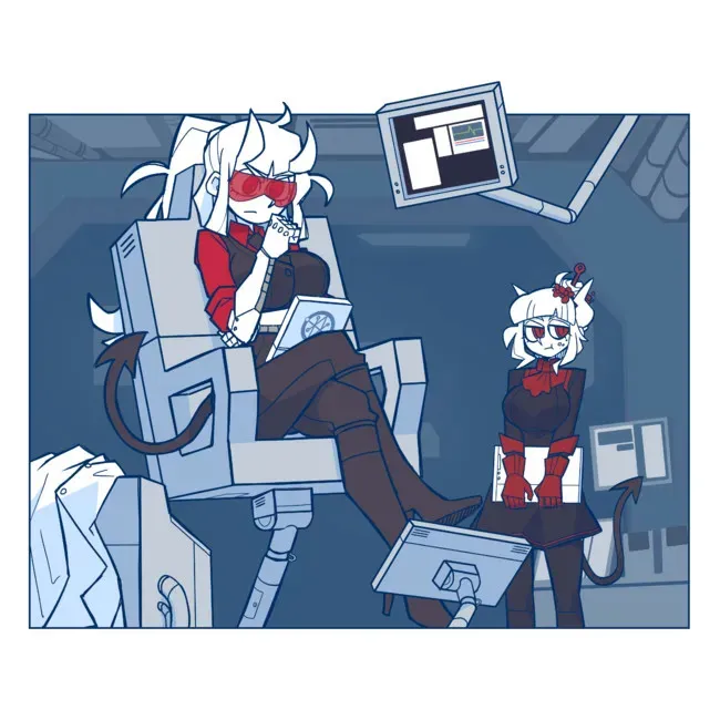 Helltaker 4-koma Chapter 5 page 12 - 