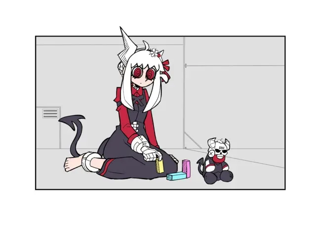 Helltaker 4-koma Chapter 5 page 3 - 