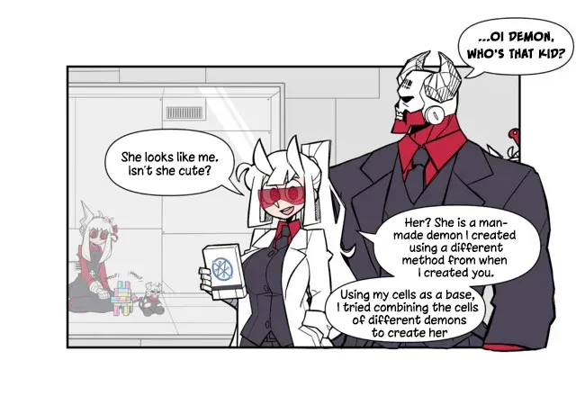 Helltaker 4-koma Chapter 5 page 4 - 