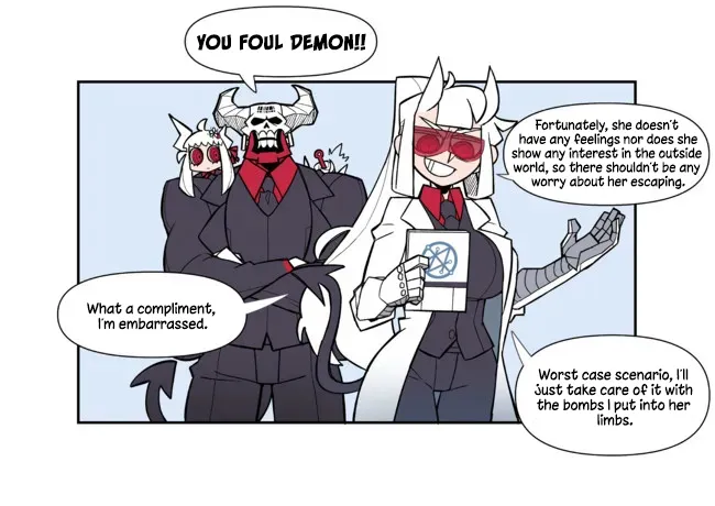 Helltaker 4-koma Chapter 5 page 6 - 