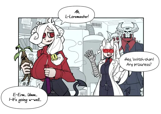 Helltaker 4-koma Chapter 6 page 2 - 