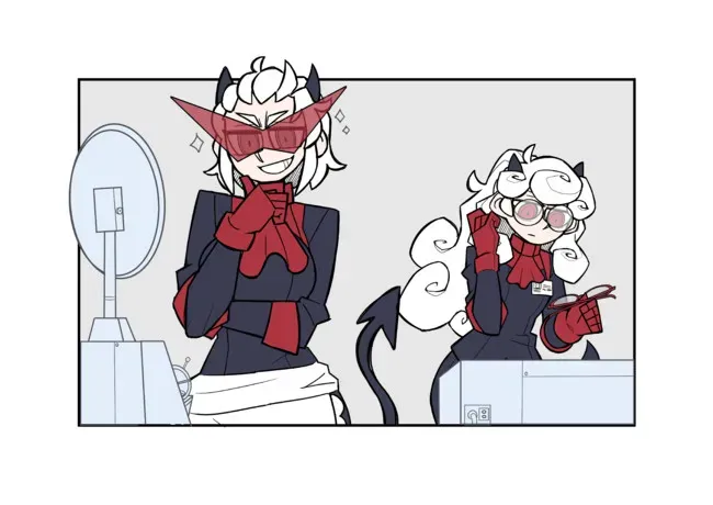 Helltaker 4-koma Chapter 6 page 11 - 