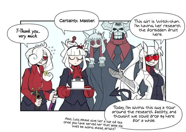 Helltaker 4-koma Chapter 6 page 3 - 