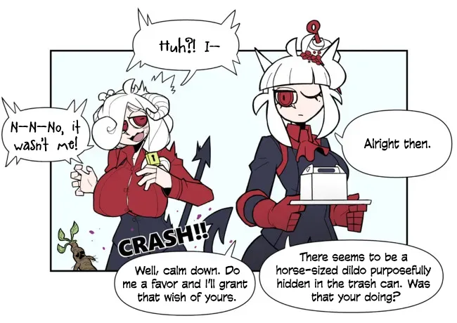 Helltaker 4-koma Chapter 6 page 4 - 
