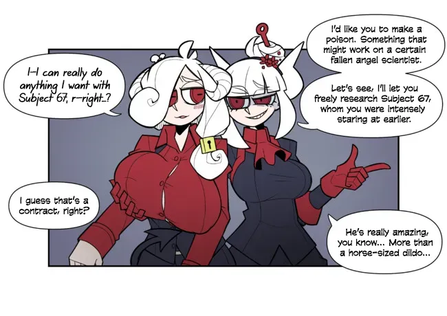 Helltaker 4-koma Chapter 6 page 5 - 