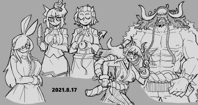 Helltaker 4-koma Chapter 6 page 8 - 