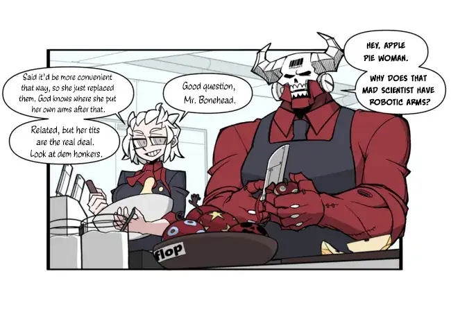 Helltaker 4-koma Chapter 7 page 2 - 