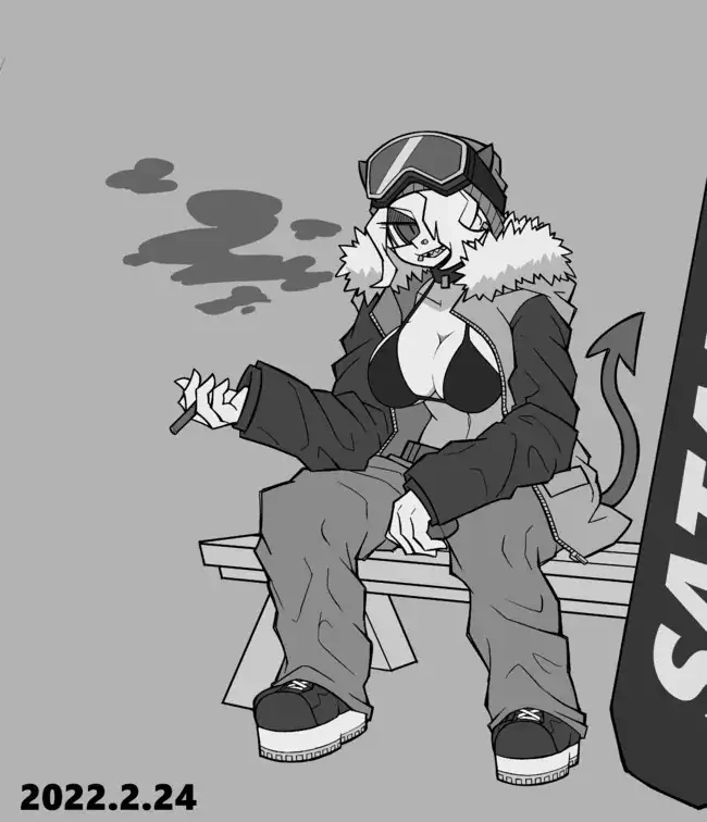 Helltaker 4-koma Chapter 7 page 13 - 