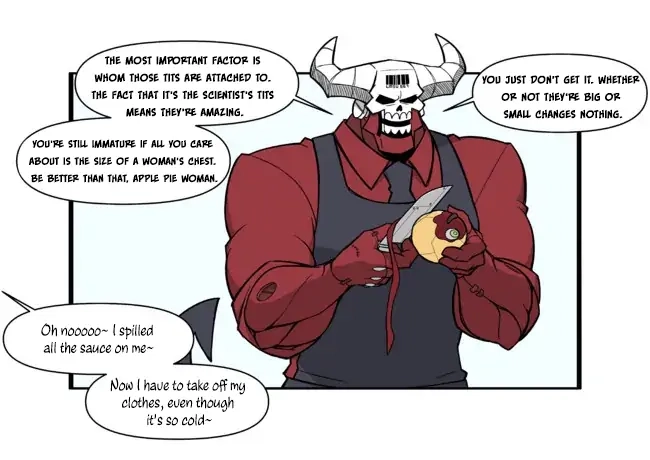 Helltaker 4-koma Chapter 7 page 4 - 