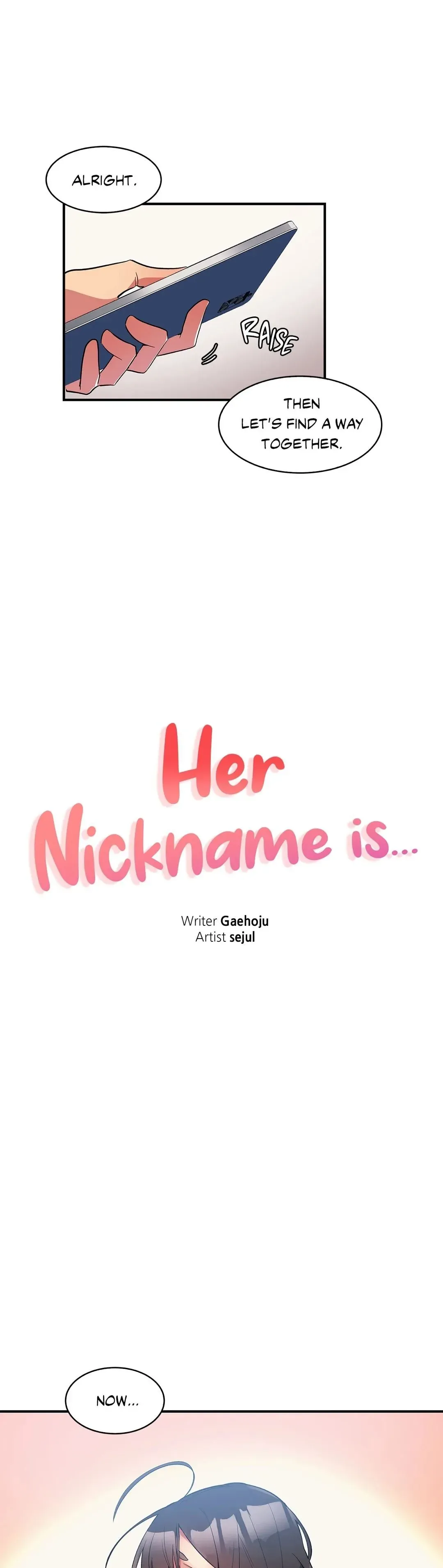 Read Her Nickname is… chapter 2 image 6 on Lezhin
