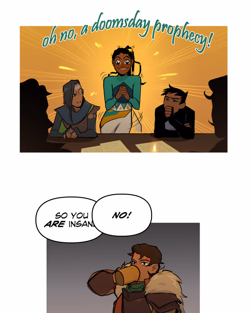 Read Here There Be Dragons chapter 3 image 17 on Lezhin