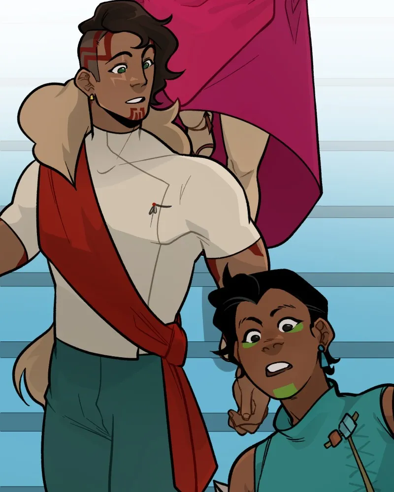 Read Here There Be Dragons chapter 66 image 53 on Lezhin