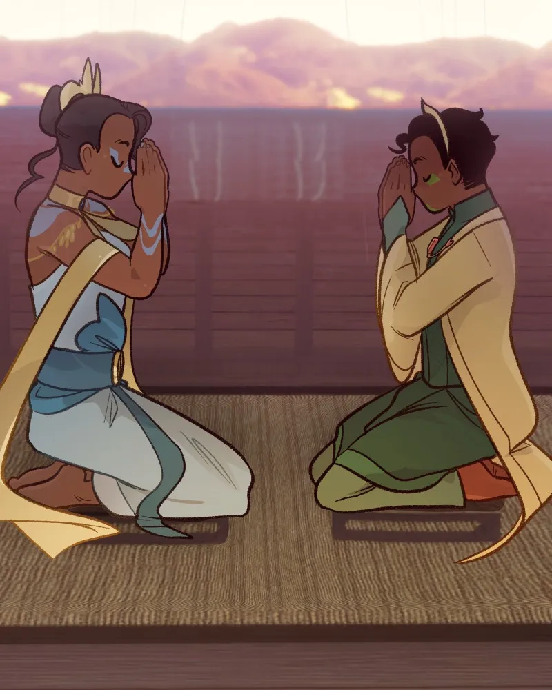 Read Here There Be Dragons chapter 74 image 31 on Lezhin