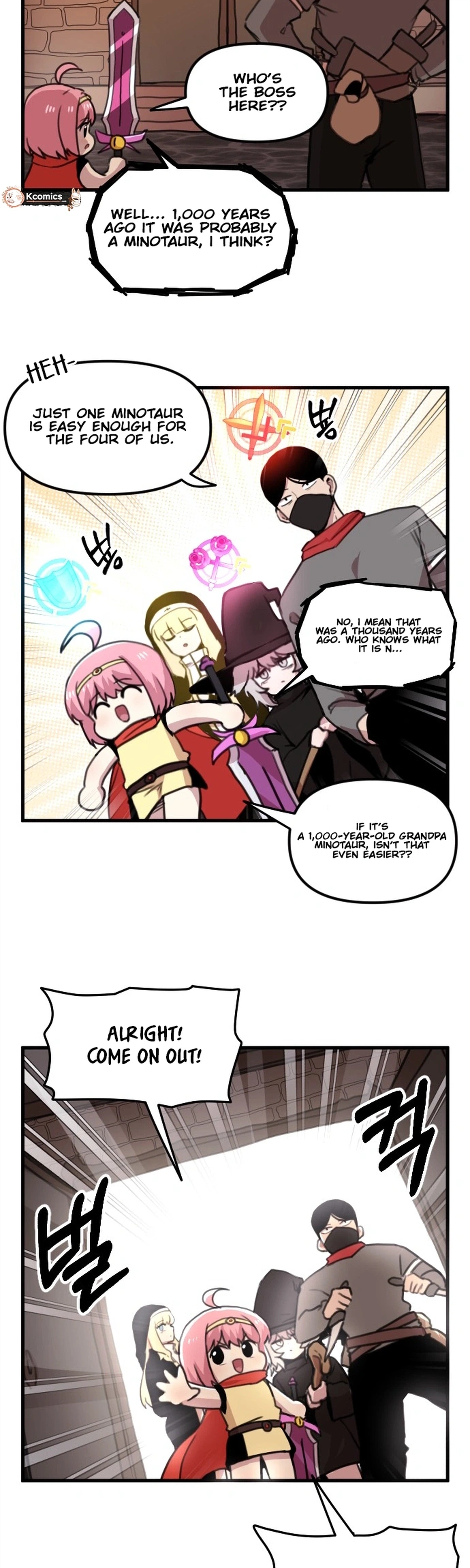 Read Hero Party Comic chapter 5 image 1 on Lezhin
