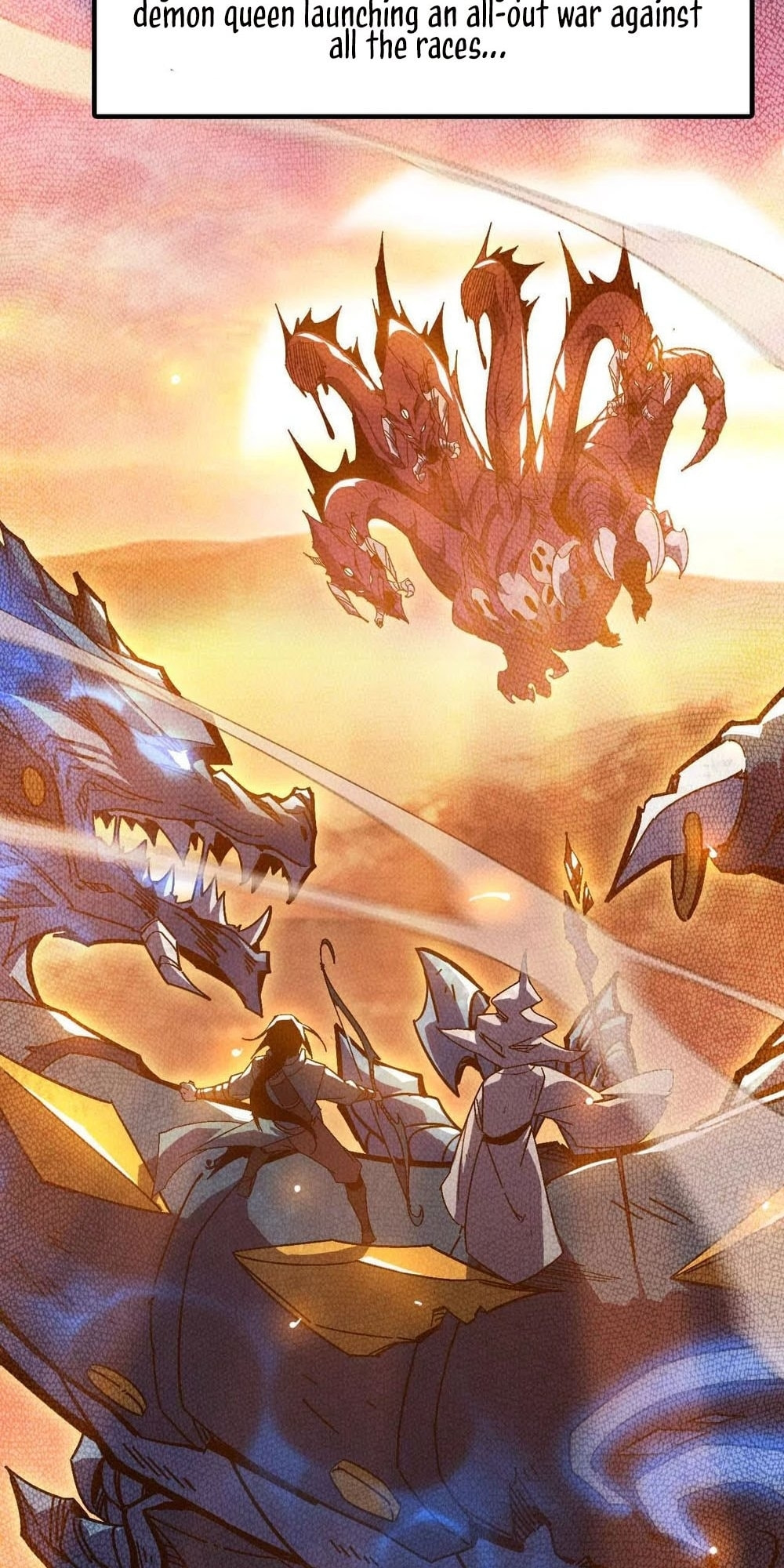 Read Hero X Demon Empress chapter 1 image 1 on Lezhin