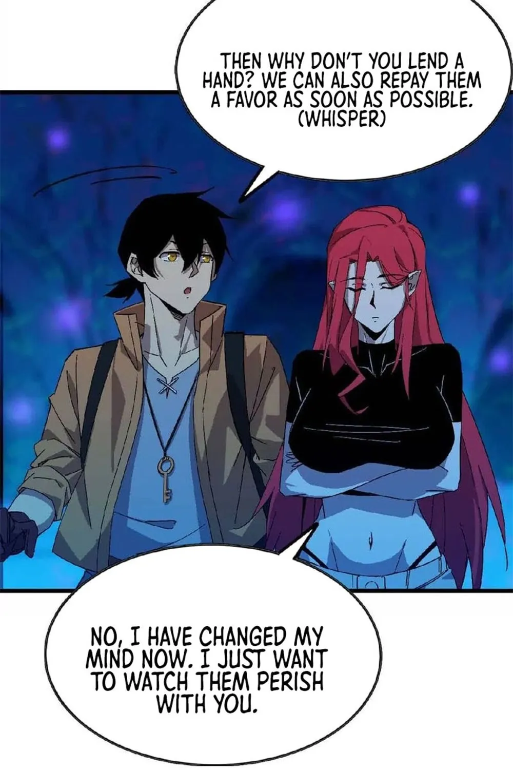 Read Hero X Demon Empress chapter 21 image 8 on Lezhin