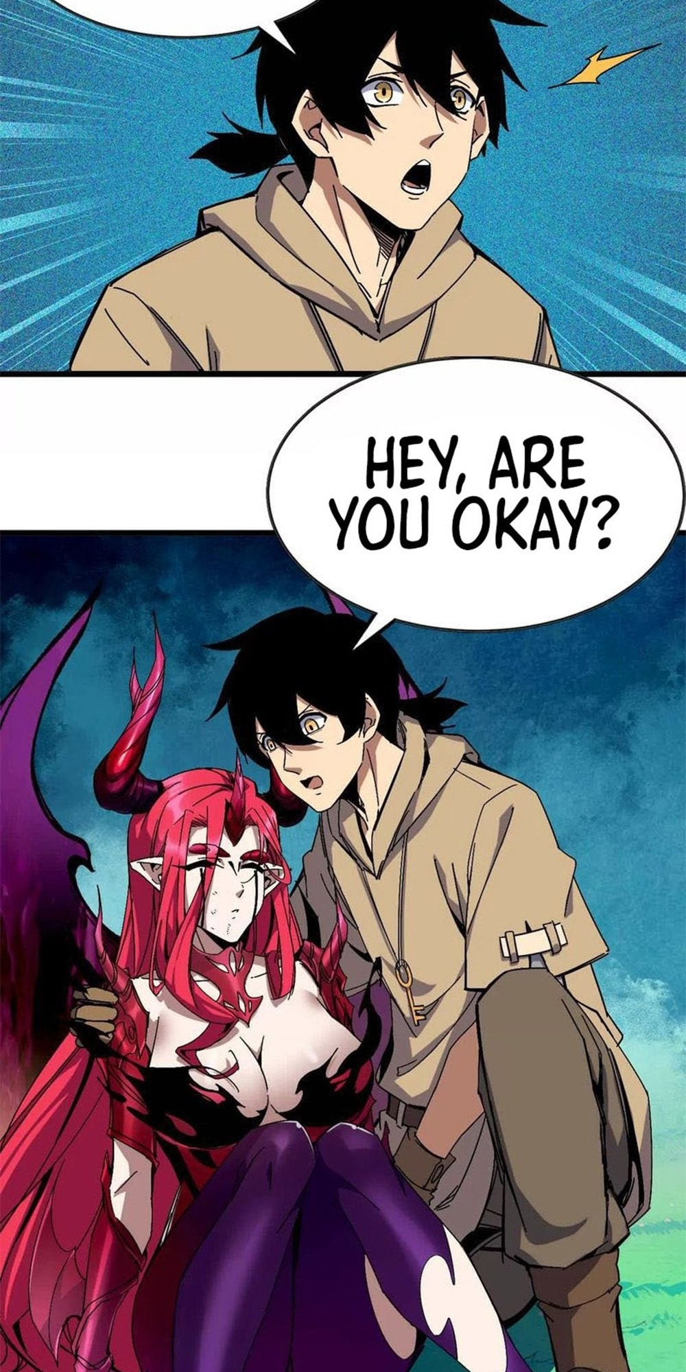 Read Hero X Demon Empress chapter 5 image 3 on Lezhin