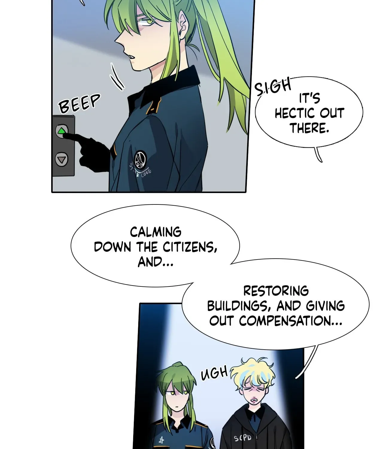 Read Heroes Plan.B chapter 190 image 56 on Lezhin