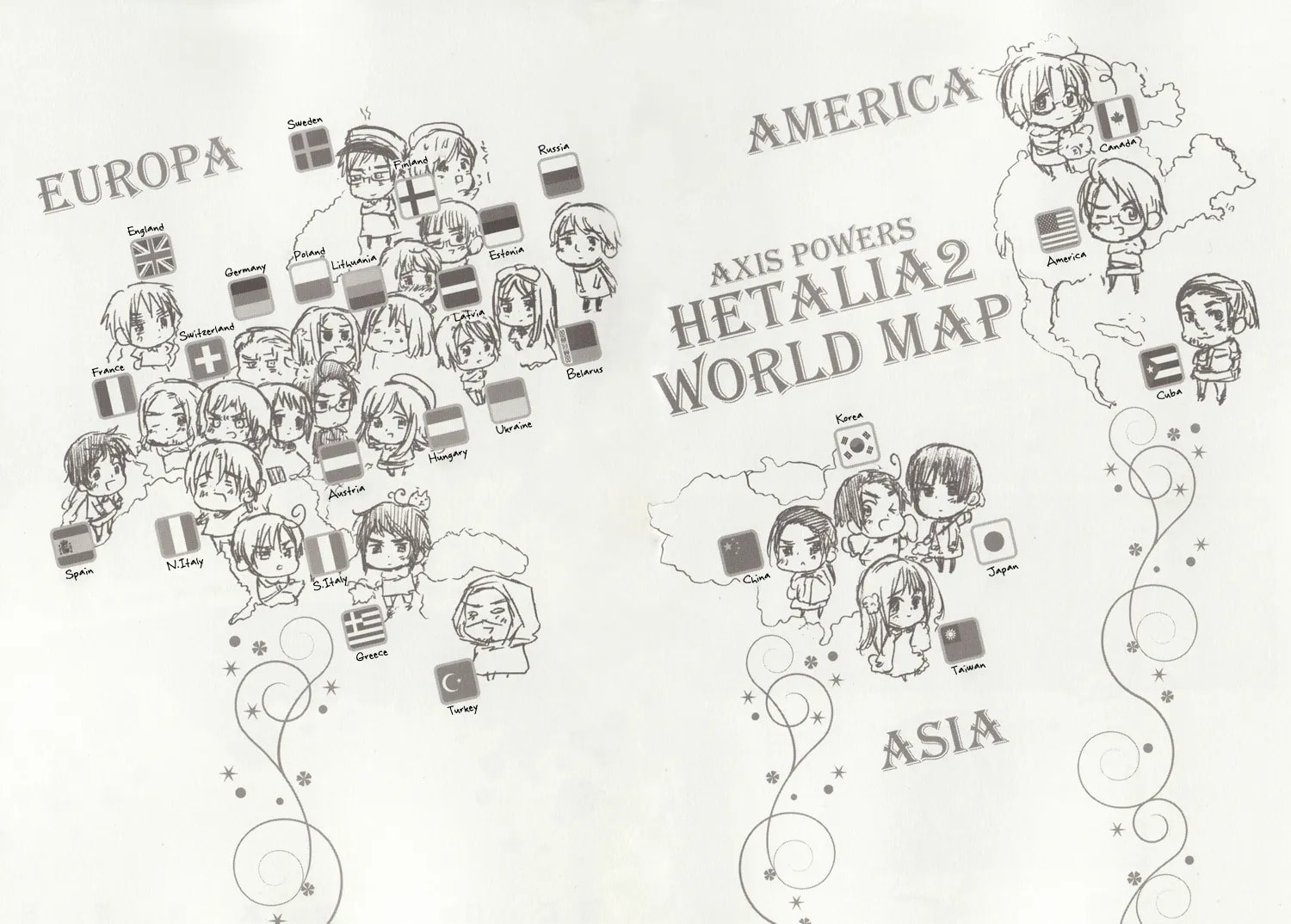 Read Hetalia - Axis Powers chapter 0 image 9 on Lezhin