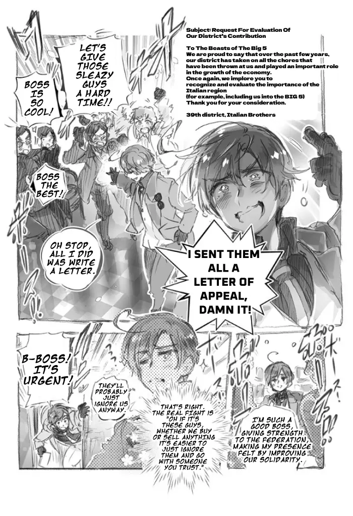 Read Hetalia Gangsta chapter 1 image 7 on Lezhin