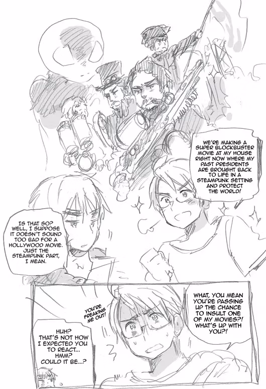 Read Hetalia Gangsta chapter 11.3 image 0 on Lezhin