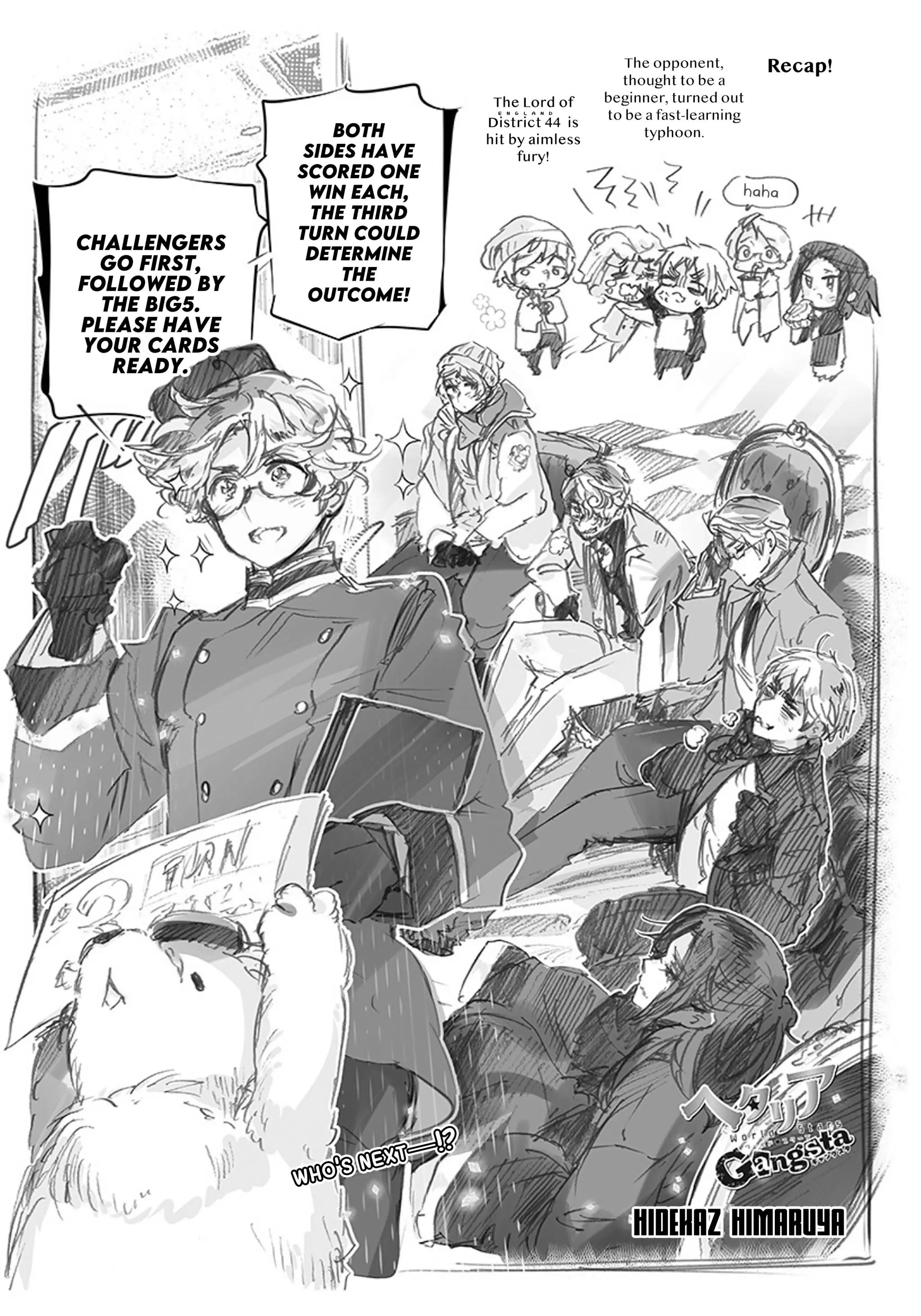 Read Hetalia Gangsta chapter 12 image 1 on Lezhin