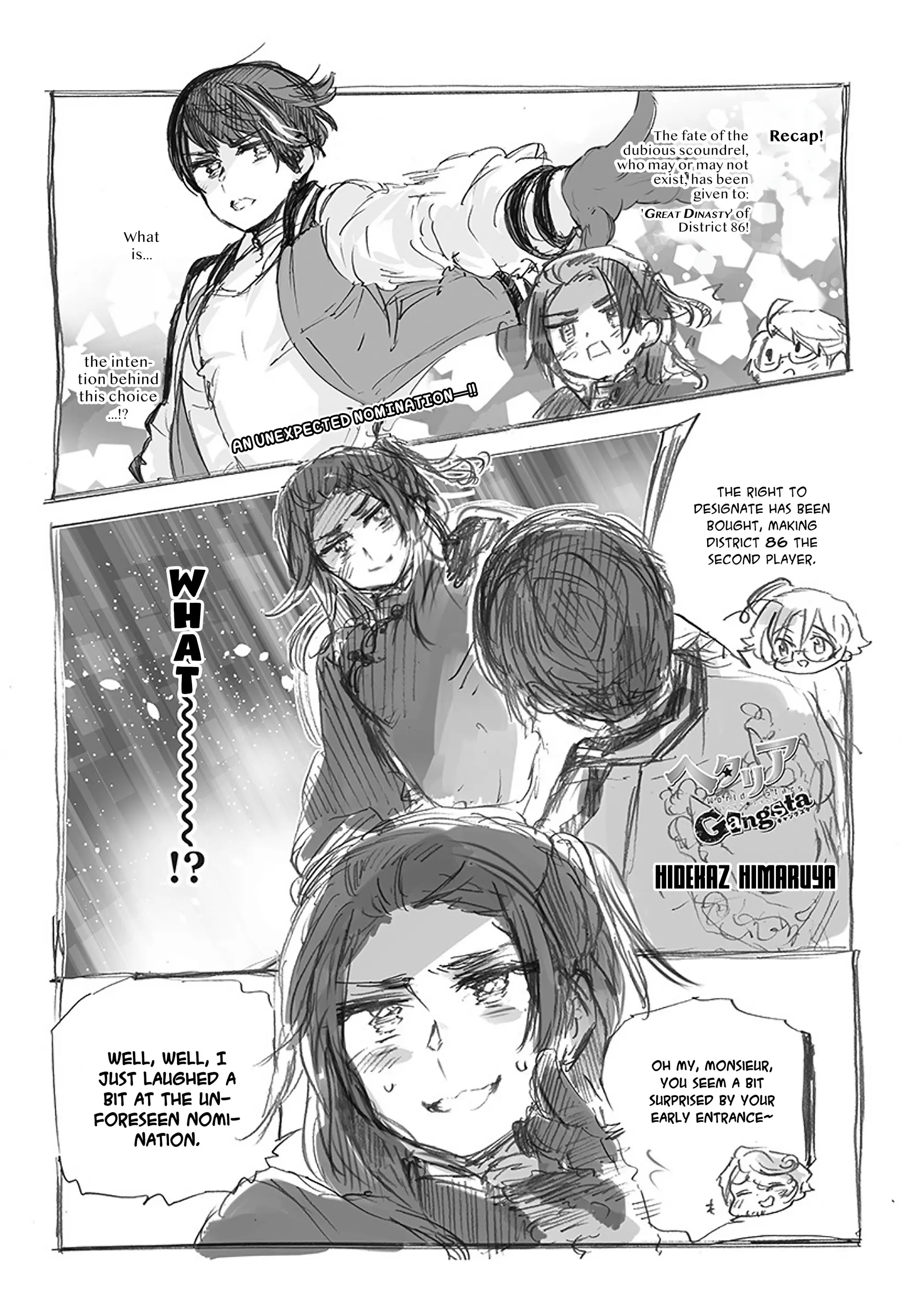 Read Hetalia Gangsta chapter 14 image 1 on Lezhin