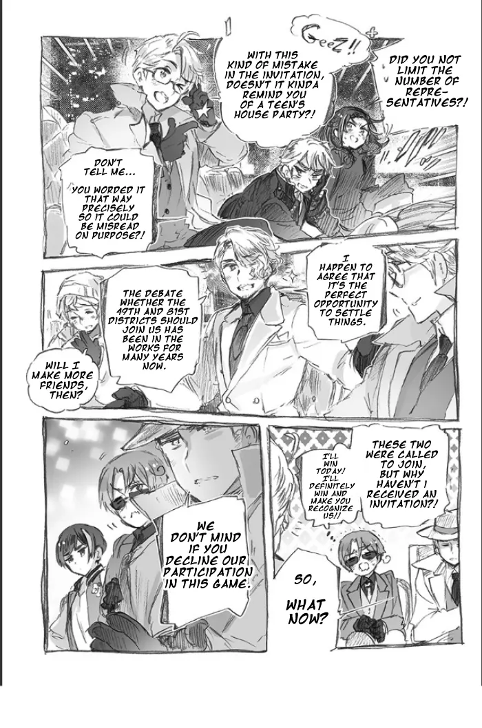 Read Hetalia Gangsta chapter 2 image 4 on Lezhin