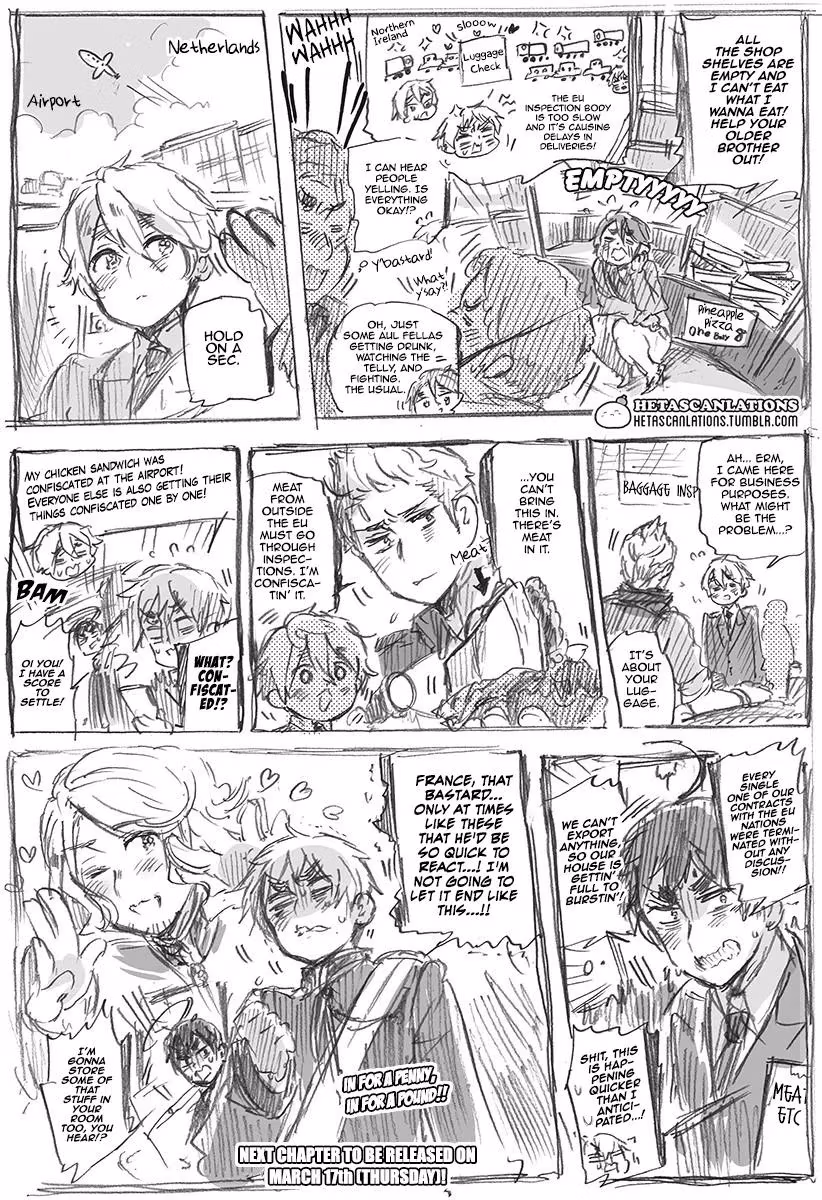 Read Hetalia Gangsta chapter 418 image 1 on Lezhin