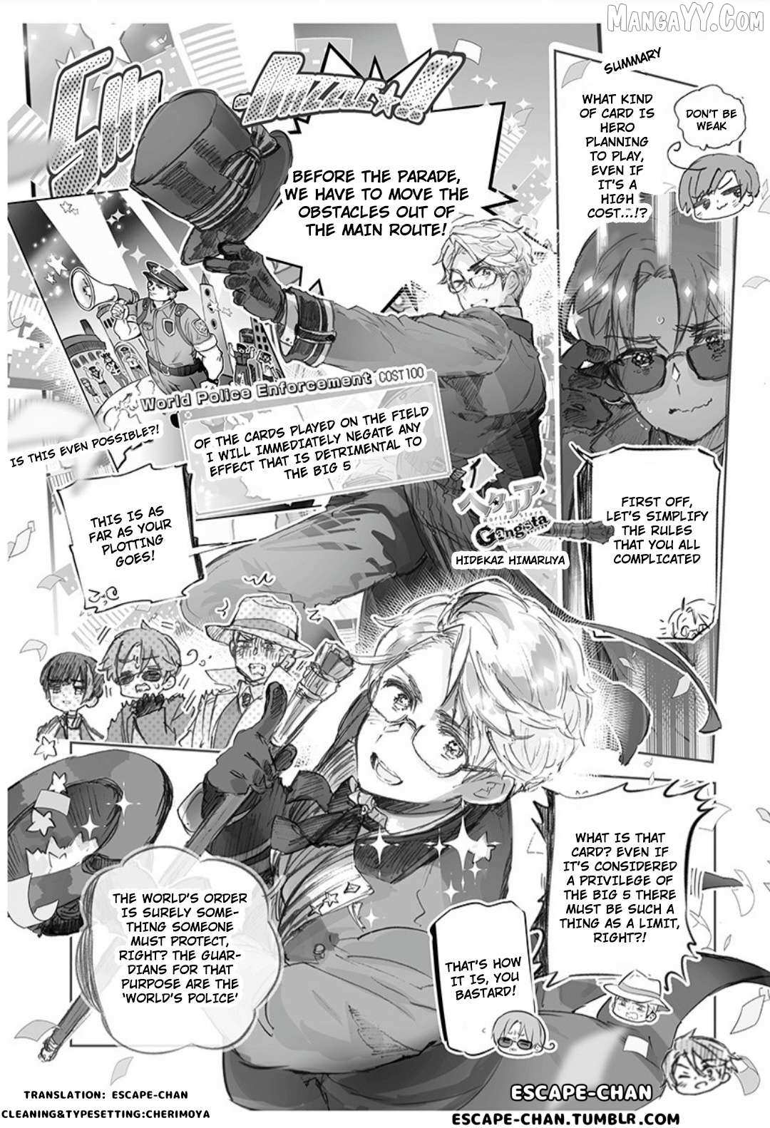 Read Hetalia Gangsta chapter 49 image 1 on Lezhin