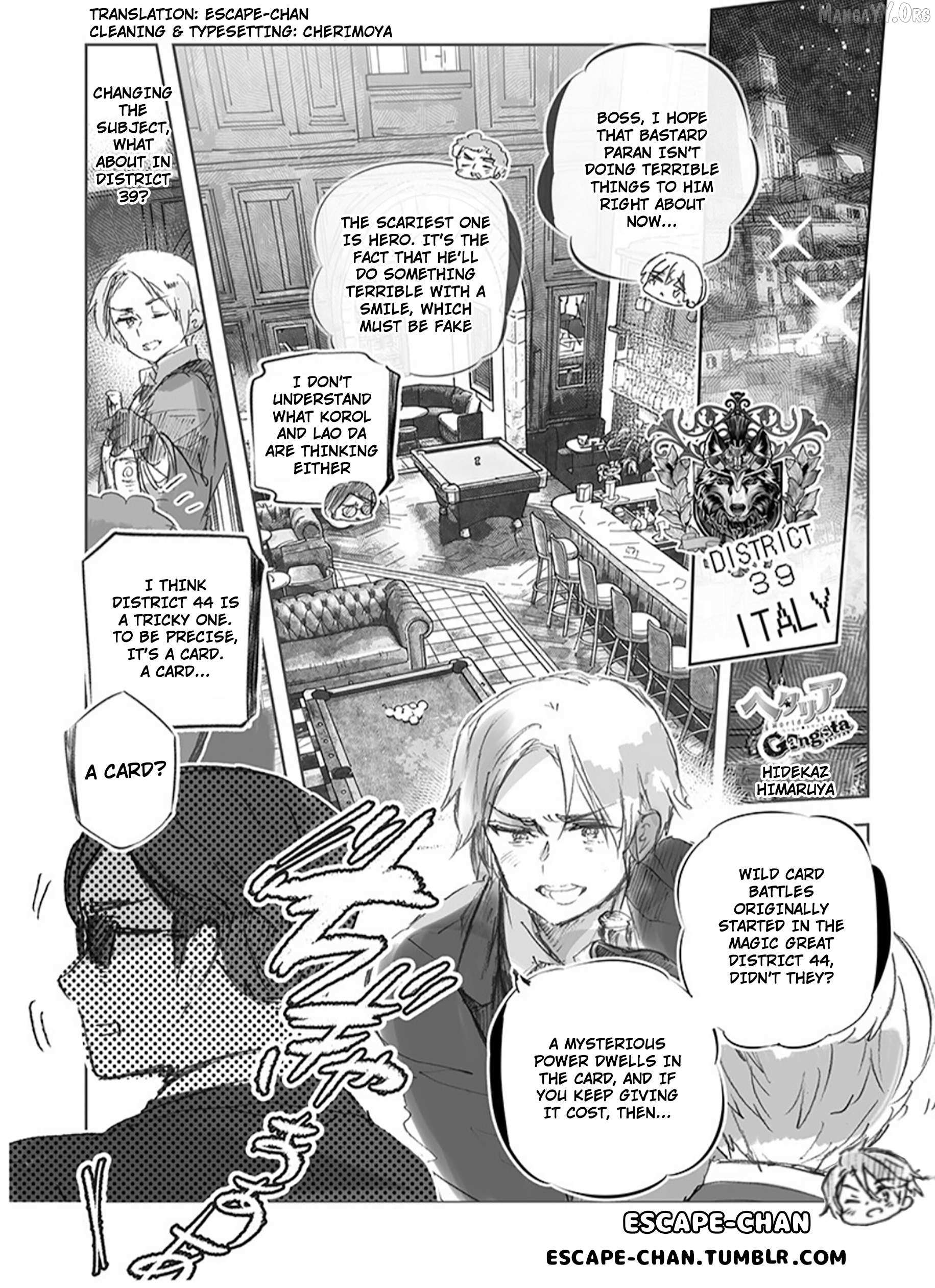 Read Hetalia Gangsta chapter 50 image 1 on Lezhin