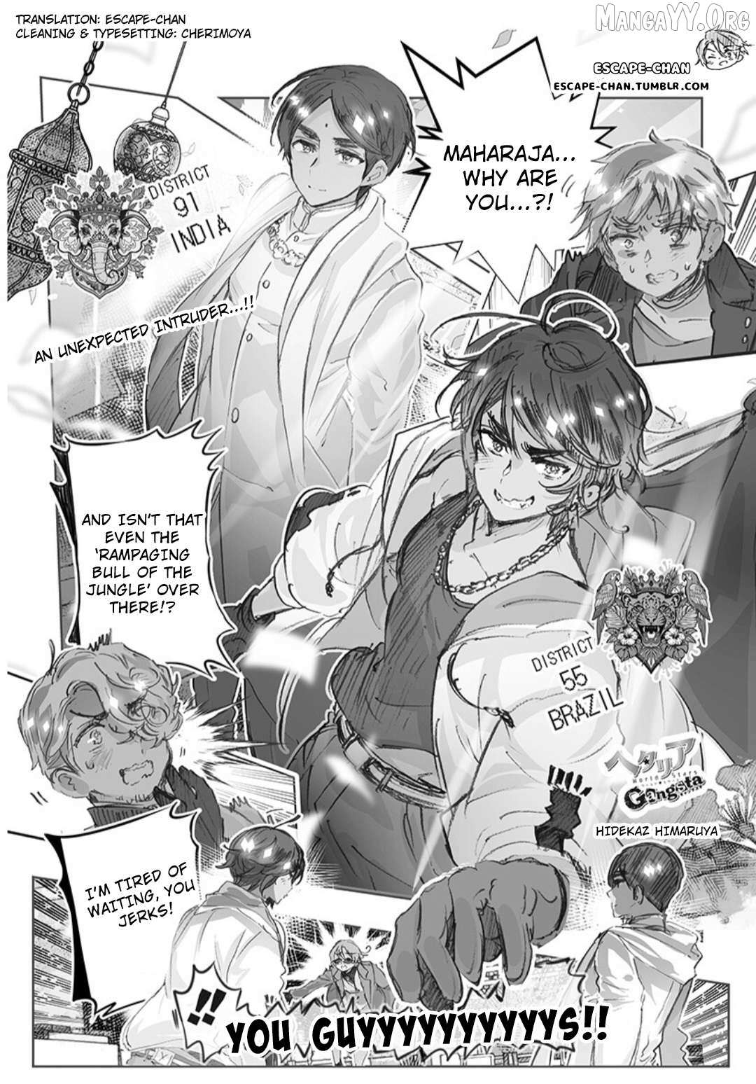 Read Hetalia Gangsta chapter 52 image 1 on Lezhin