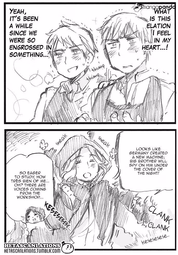 Read Hetalia Gangsta chapter 57 image 4 on Lezhin